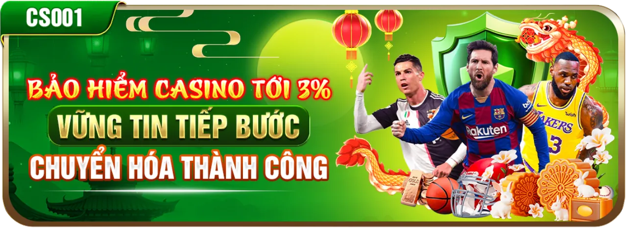 Máy đánh bạc KJC Bet với các biểu tượng vàng và hiệu ứng ánh sáng